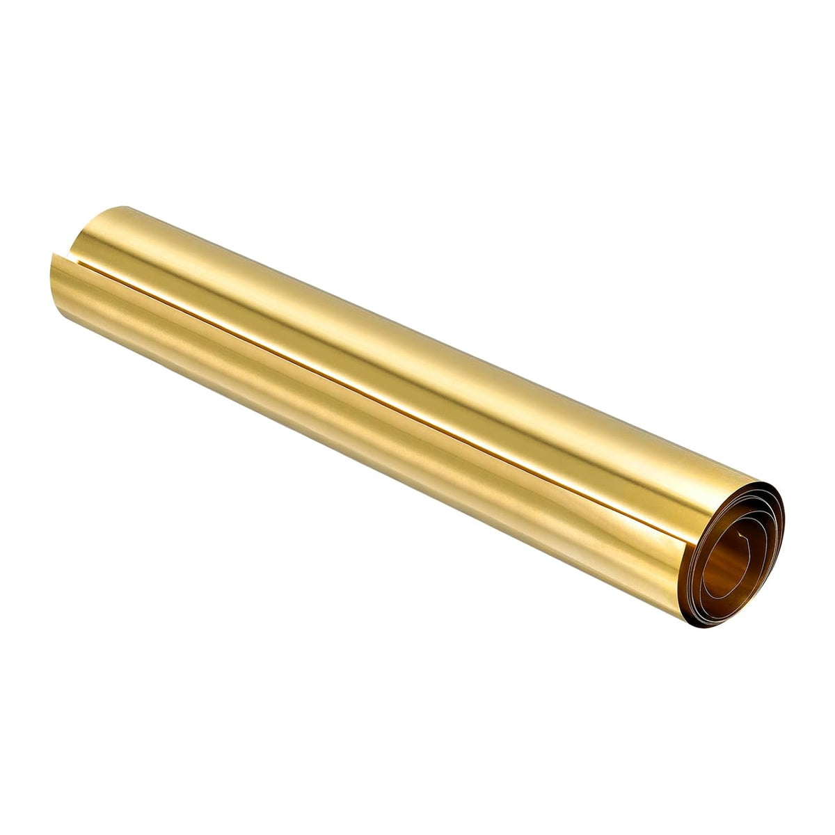 Brass Sheet Roll, 1Pcs 40" x 12" x 0.004" H62 Metal Foil Plate for Crafts, Electrical Repairs, Industry