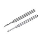 15Pcs 0.5, 1.5mm Carbide End Mill Engraving Milling Cutter CNC Router Bits for PCB Machine, 1/8" Shank
