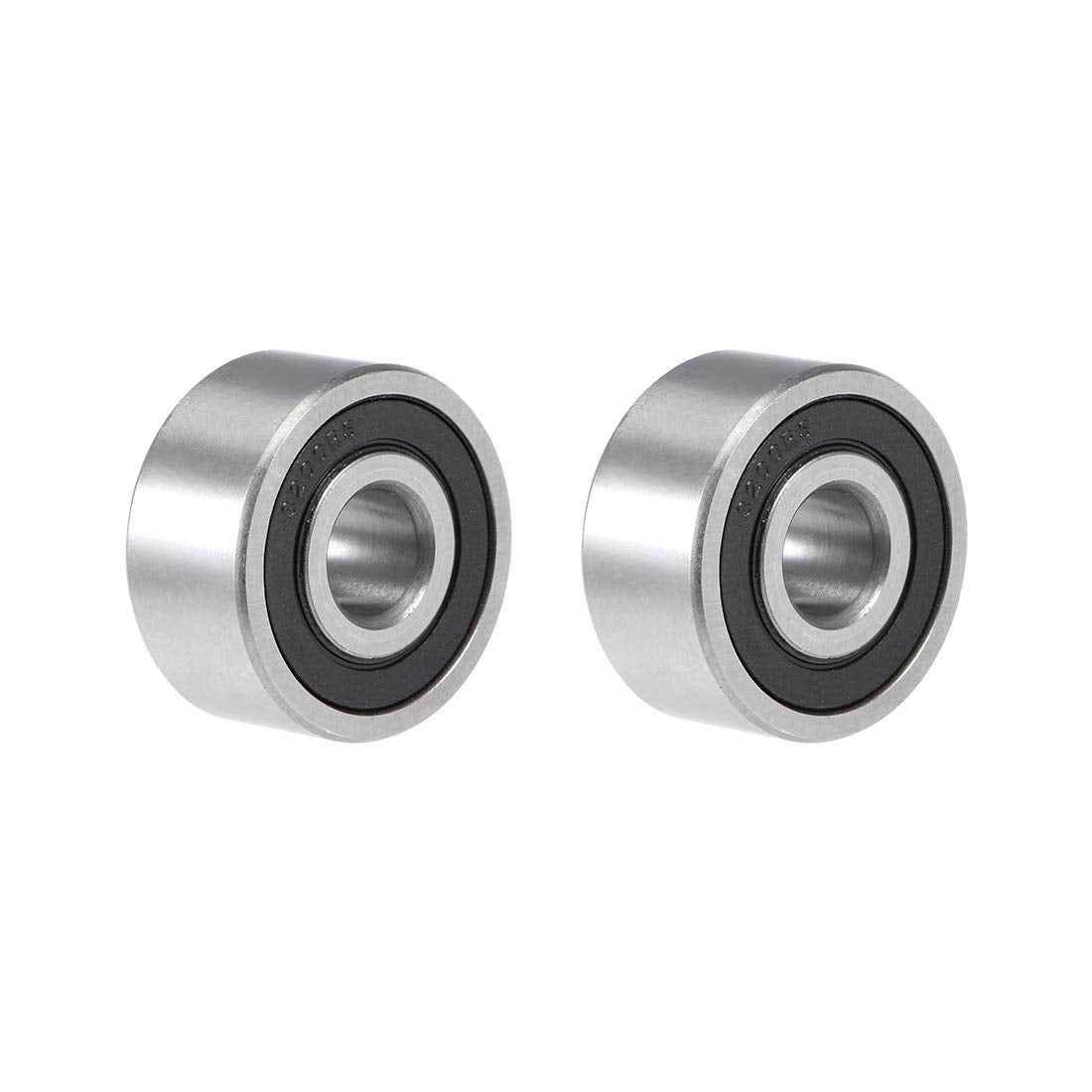 3200-2RS Angular Contact Ball Bearing 10mmx30mmx14.3mm Sealed Bearings 5200-2RS 2pcs