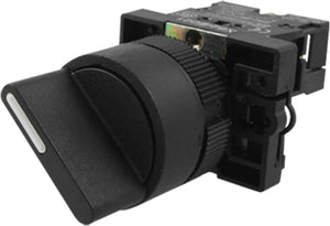 On/Off Two 2 Position Rotary Select Selector Switch 1 NO 10A 600V AC XB2-ED21