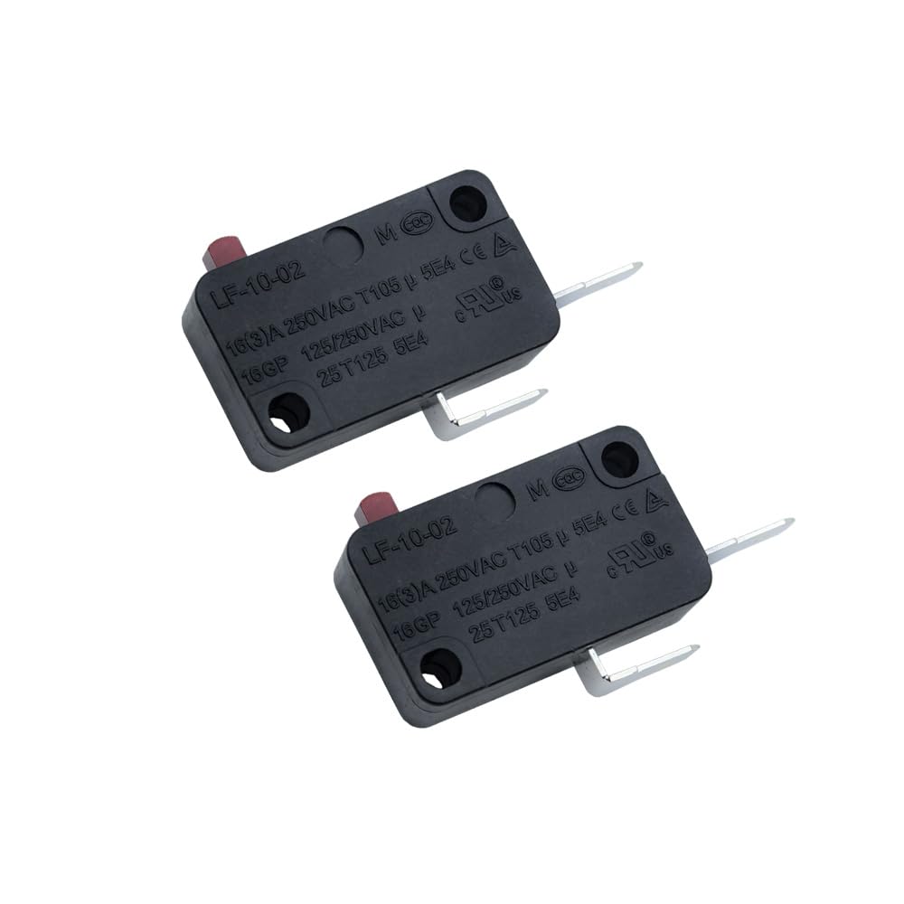 LF-10-02 Micro Limit Switch 2 Pin16A 125V/250V Jalan Interlock 2NO+1NC
