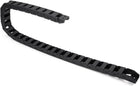 R18 10mm x 15mm（Inner H*Inner W）Black Plastic Cable Wire Carrier Drag Chain 1M Length for CNC