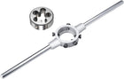 Round Die Stock Handle Wrench Holder 38mm Dia M12-M14 Metric & Round Die M16 x 1.5 38mm OD Machine Thread Threading