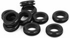 10pcs 23mm Mount Black Rubber Grommet Firewall Hole Wiring Electrical Wire