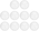 15 Pcs White Foam Balls, 2.8 Inch Polystyrene Craft Foam Balls Solid Round Ball for Art, Household, DIY, Party Decorations