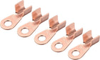 OT-250A Open-End Copper Crimp Terminal Lugs AWG 6-1 Battery Cable Connector 5pcs