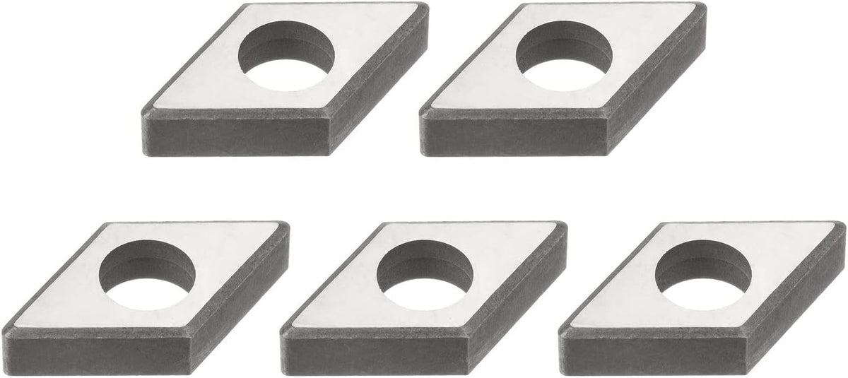 19/32"x3/16" Carbide Turning Insert Seats Shim 55 Degree Rhombus MD1504 for Indexable Tool Holder 5Pcs