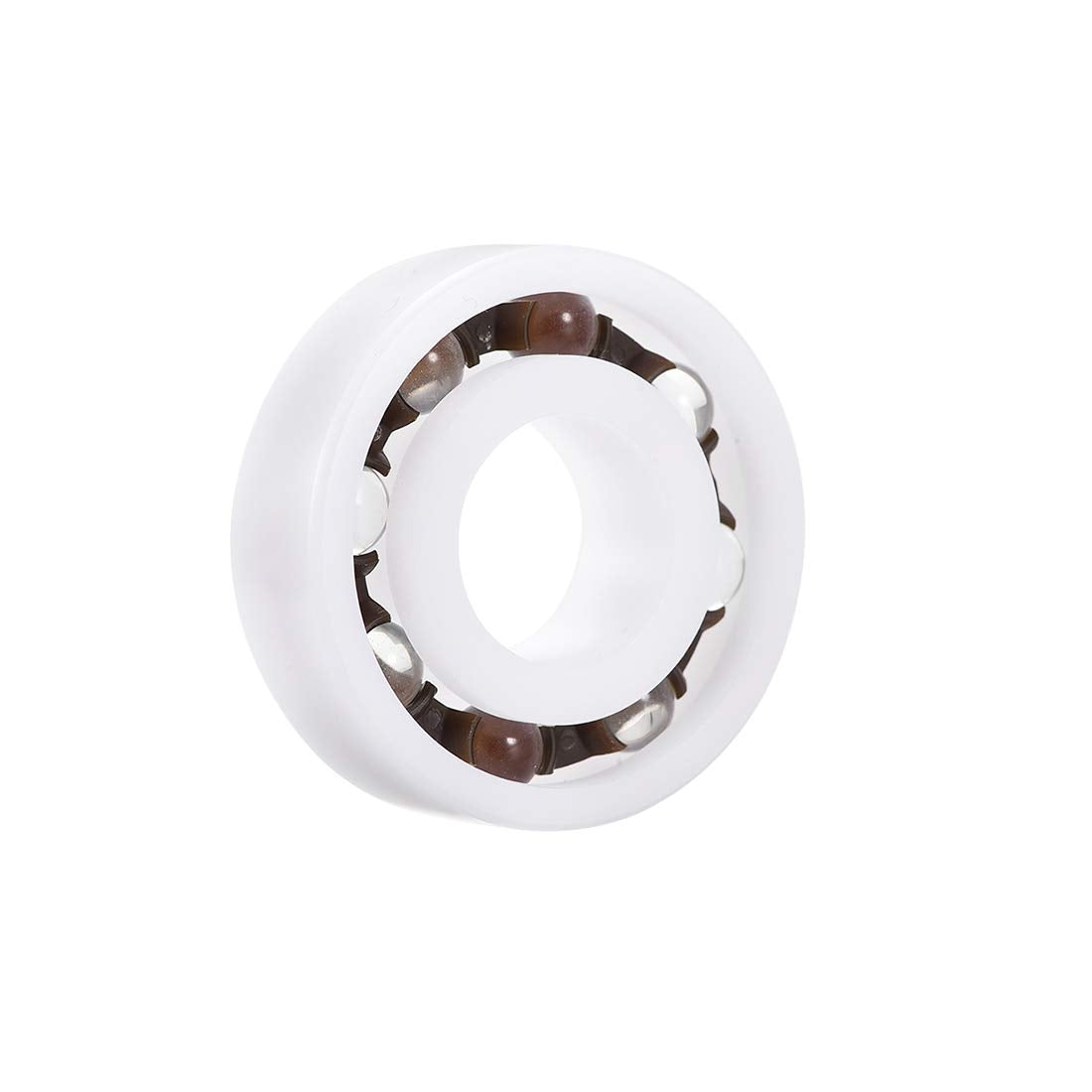 6203 Plastic Bearings 17x40x12mm Glass Ball Nylon Cage 1pcs