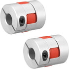 2pcs Shaft Coupling 11mm to 11mm Bore L35xD30 Flexible Coupler Joint for Servo Stepped Motor