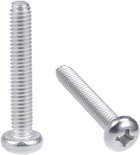 M4x25mm Machine Screws Pan Phillips Cross Head Screw 304 Stainless Steel Fasteners Bolts 20Pcs