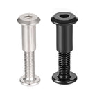 Screw Post, Male M6x30mm Silver Tone and M6x20mm Black Binding Bolts Carbon Steel Total 20 Sets