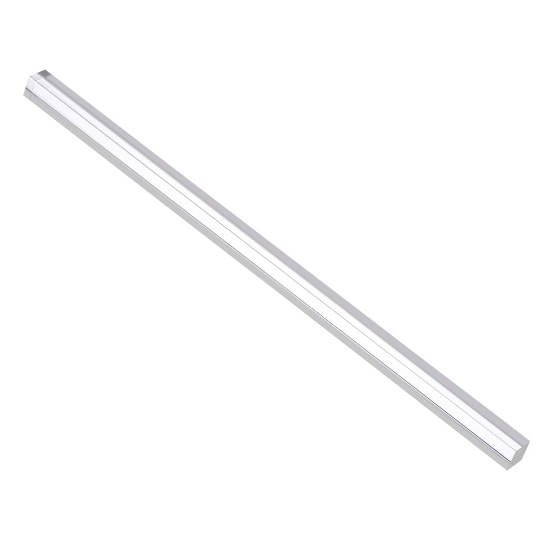 Acrylic Square Rod,Clear,10mmx10mmx250mm Solid Plastic PMMA Bar Stick 8pcs