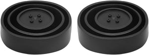 2pcs 55mm 70mm 75mm 80mm 90mm 95mm Inner Dia Rubber Car LED Headlight Housing Dust Cap Seal Cover Black