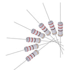 40Pcs 220 Ohm Resistor, 3W 5% Tolerance Metal Oxide Film Resistors, Lead, Flame Proof for DIY Electronic Projects and Experiments