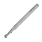 HSS Helical Groove 2 Flute 4mm Cutting Dia Ball Nose End Mill