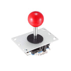 Joystick Control Stick Rocker Switch 4 Way Red Ball Top Handle DIY Parts Classic Arcade Game Fighting Competition 4NO Momentary
