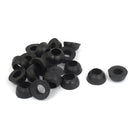 a15092100ux0445 18mmx9 mm Rubber O Ring Seal Sealing Washer Gasket Grommet Black 20 Pcs (Pack of 20)