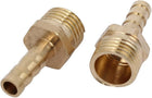 1/4BSP Male Thread 6mm Hose Barb Tubing Fitting Coupler Connector Adapter 2pcs
