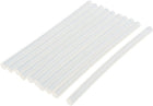 LinkMejor 10 Pcs 11mm x 200mm Hot Melt Glue Adhesive Stick Clear for Electric Tool Heating Gun