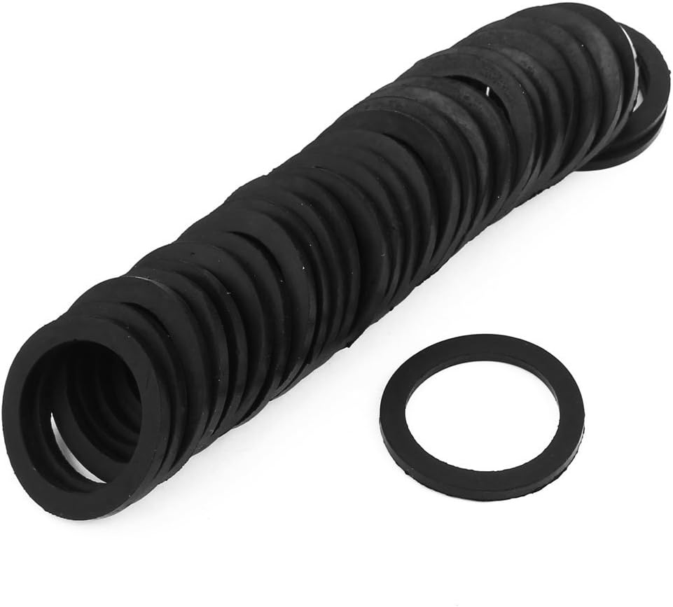 30 x 40 x 3mm O-Ring Hose Gasket Flat Rubber Washer Lot for Faucet Grommet 30pcs