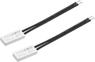 KSD9700 Thermostat, 80℃ Normally Open Temperature Switch, N.O 5A Thermal Switch Temperature Controller 2pcs