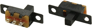 5 Pcs 50V 0.5A 3 Pin 2 Position On/OFF 1P2T SPDT Slide Switch 3 Pin