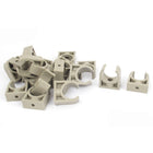 PPR Water Pipe Clamps Clips, 3/4" (25mm) TV Trays Tubing Hose Hanger Support Pex Tubing, 20Pcs