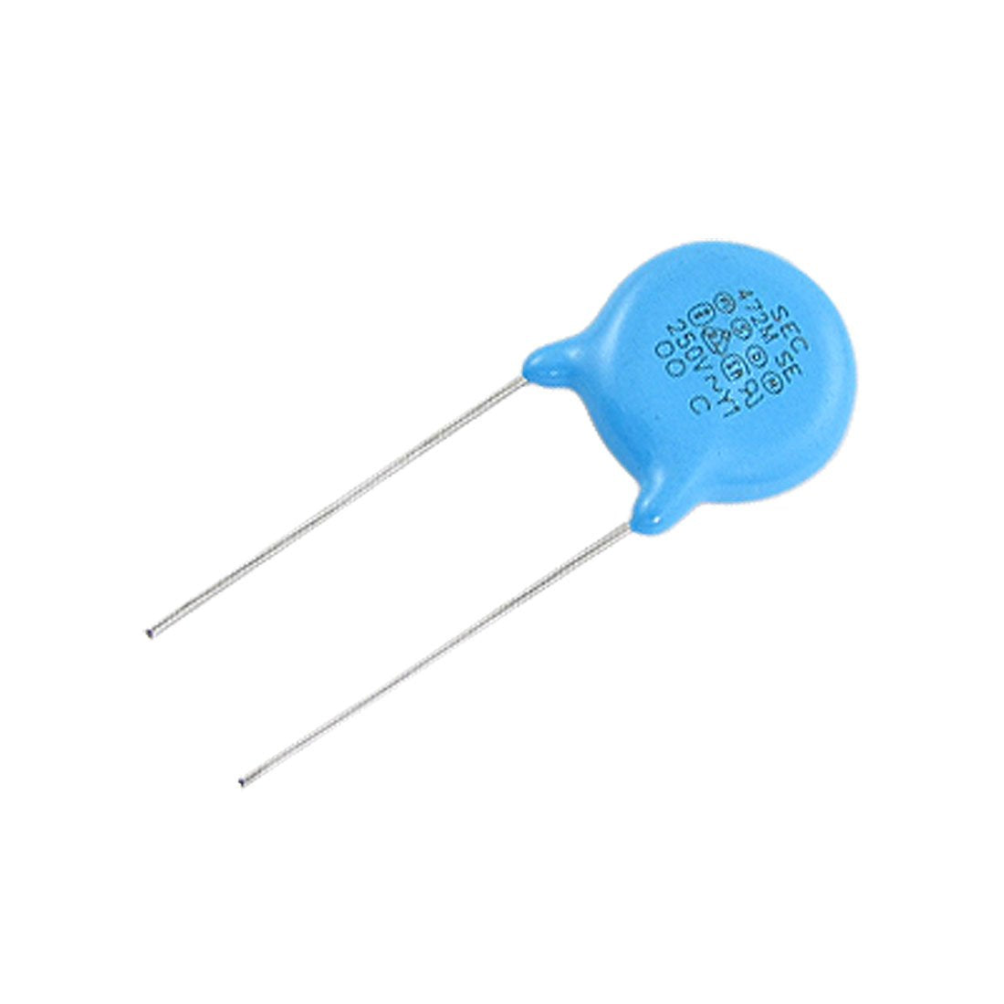 a11060100ux0010 4700Pf 250V AC 20% Ceramic Disk SAFETY Capacitors 100 Pcs, 0.5504" Width, 1.57" Length