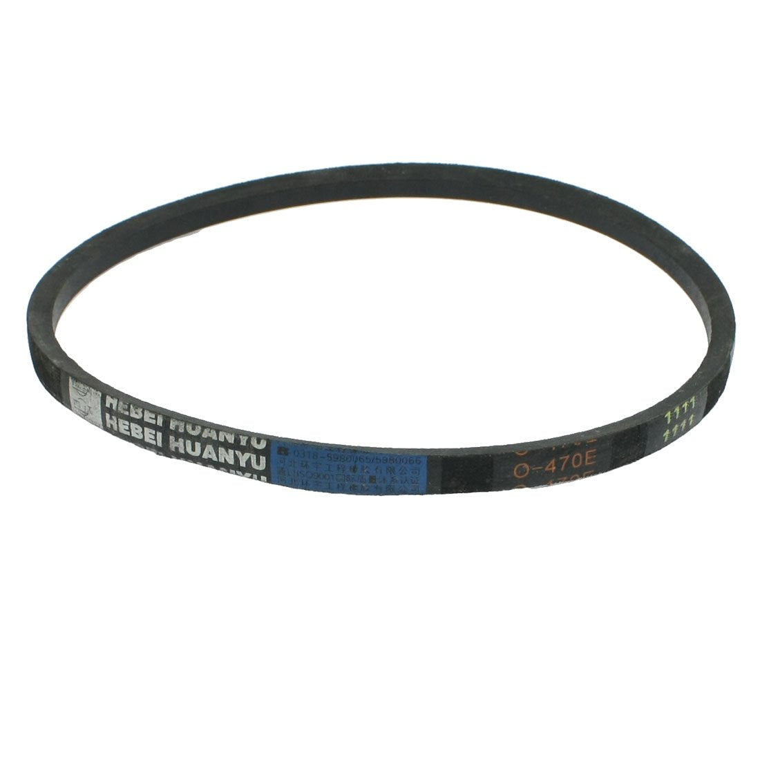 O-470 Industrial Lawn Mower Rubber V Belt 470mm Inner Girth 10mm Width 6mm Height
