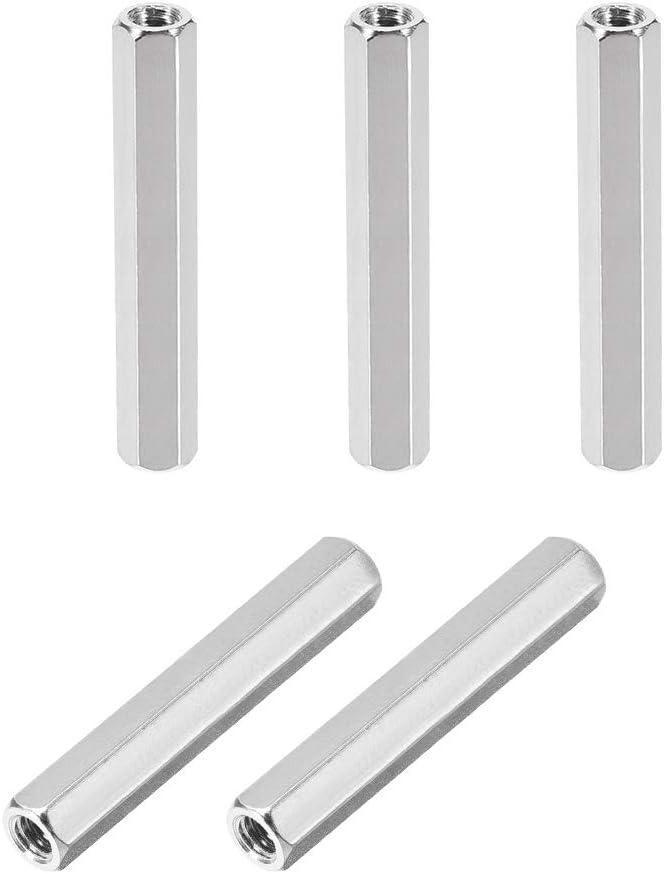 M4x40mm Female-Female Hex Nickel Plated PCB Motherboard Spacer Standoff for FPV Drone Quadcopter, Computer & Circuit Board 5pcs
