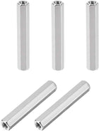 M4x40mm Female-Female Hex Nickel Plated PCB Motherboard Spacer Standoff for FPV Drone Quadcopter, Computer & Circuit Board 5pcs