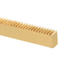 Brass Gear Rack, 0.5 Module 100mm x 8mm x 5mm Heavy Duty Straight Linear Spur Rack for Machines Automotive