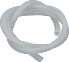 6mm x 10mm High Temp Resistant Silicone Rubber Tube Hose Pipe Milky 1 Meter Long