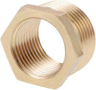 Brass Threaded Pipe Fitting G3/4 Male X G1/2 Female Hex Head Bushing Adapter