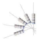 10Pcs 6.8 Ohm Resistor, 5W 5% Tolerance Metal Oxide Film Resistors, Lead, Flame Proof for DIY Electronic Projects and Experiments
