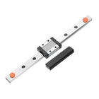 MGN12 200mm Linear Guide Rail with MGN12C Sliding Carriage Block and Plastic Mini MGN12 Linear Guide for DIY 3D Printers and CNC Machine, Black