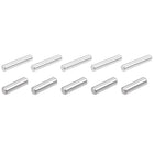 5X 25mm and 6X 20mm Dowel Pin 304 Stainless Steel Cylindrical Shelf Support Pin for Connecting and Positioning, 20in 1 Set