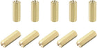 M2.5x13mm Female-Female Hex Brass PCB Motherboard Spacer Standoff for FPV Drone Quadcopter, Computer & Circuit Board 50pcs