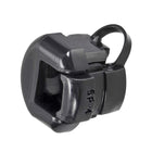 Round Cable Wire Strain Relief Bush Grommet Black for 4mm Wire 17pcs