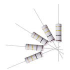 50Pcs 100K Ohm Resistor, 5W 5% Tolerance Metal Oxide Film Resistors, Axial Lead, Flame Proof for DIY Electronic Projects and Experiments