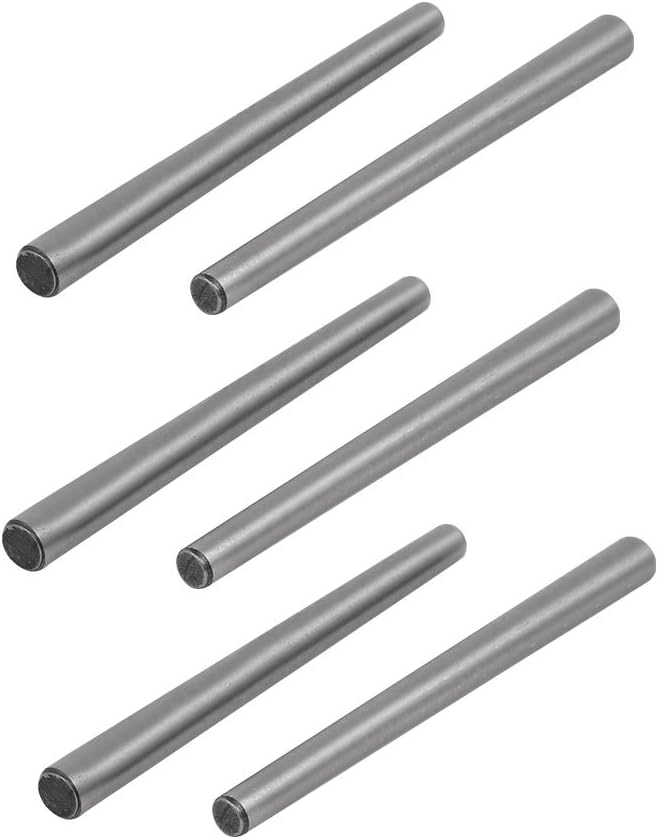 Carbon Steel GB117 45mm Length 3mm Small End Diameter Taper Pin 6pcs