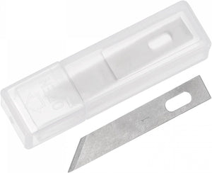 25Pcs 36x8.6mm Craft Knife Blades, High Speed Steel Hobby Blades Replacement Set Art Blades Carving Tool with Storage Case