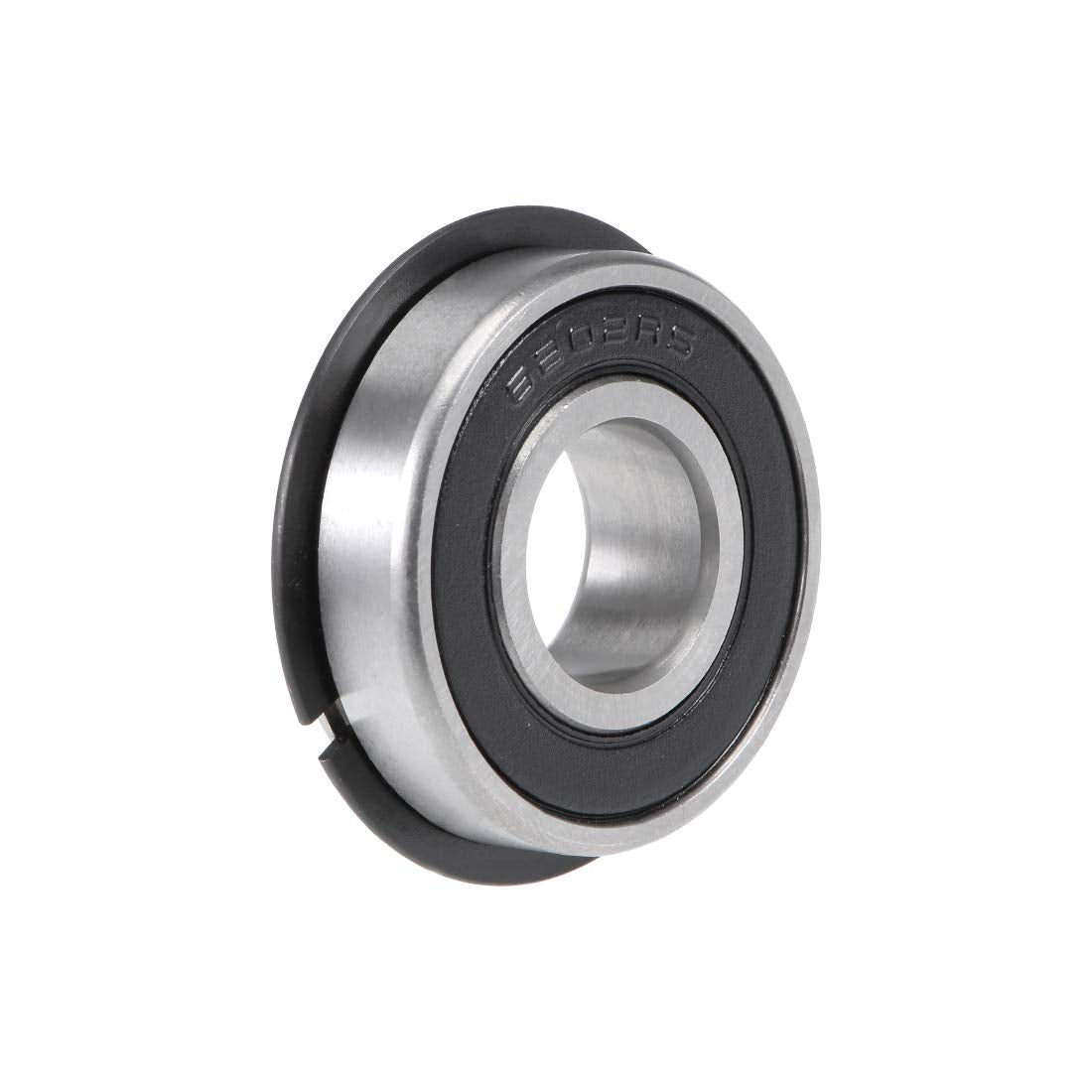 6202-2RS Deep Groove Ball Bearing with Snap Ring 15x35x11mm Double Sealed Chrome Steel Bearings