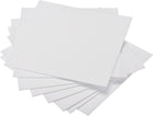 LinkMejor White EVA Foam Sheets 10 x 10 Inch 3mm Thickness for Crafts DIY Projects, 8 Pcs