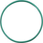 Fluorine Rubber O-Rings, 80mm OD 73.8mm ID 3.1mm Width FKM Seal Gasket for Machinery Plumbing, Green, Pack of 1