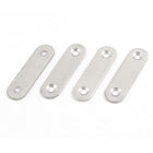 60 x 16mm Flat Mending Repair Plate Bracket Corner Brace 4 PCS