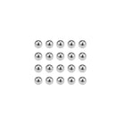 Precision Balls 1/4" Solid Chrome Steel G10 for Ball Bearing Keychain Wheel 50pcs