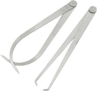 20cm Long Metal Firm Friction Joint External Internal Calipers Tool 2 Pcs