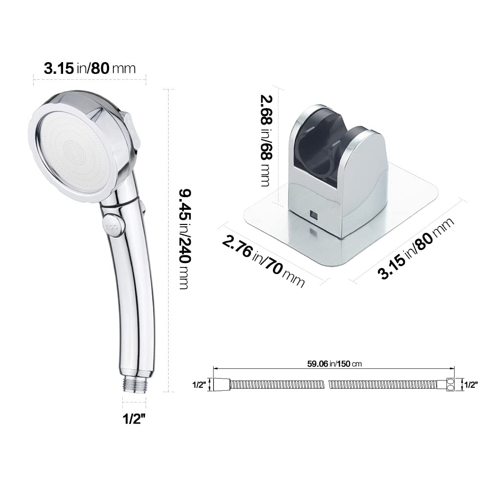 LinkMejor RV & Camper Haute Pression Bidonnet à Main avec Bouton de Pause