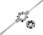Die Stock Handle Wrench Set, 9/16-12 UNC Round Die and 38mm Die Holder (Fits 1/2"-5/8" (UNC/UNF) / Metric M12-M14 / 38mm OD Dies) for Bolt Thread Repair